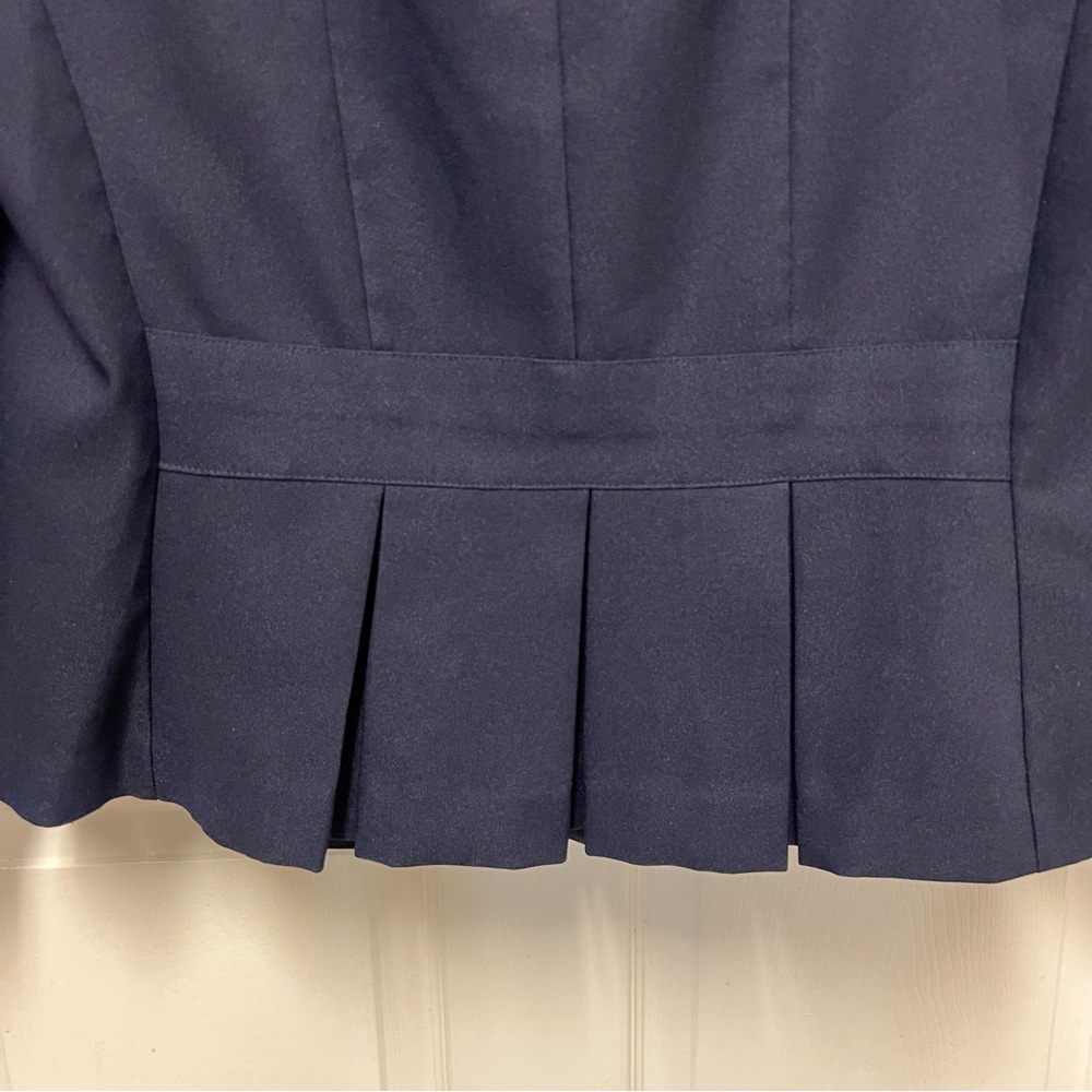 Vintage Women's First Lady Navy Skirt Suit - Picture 8 of 16